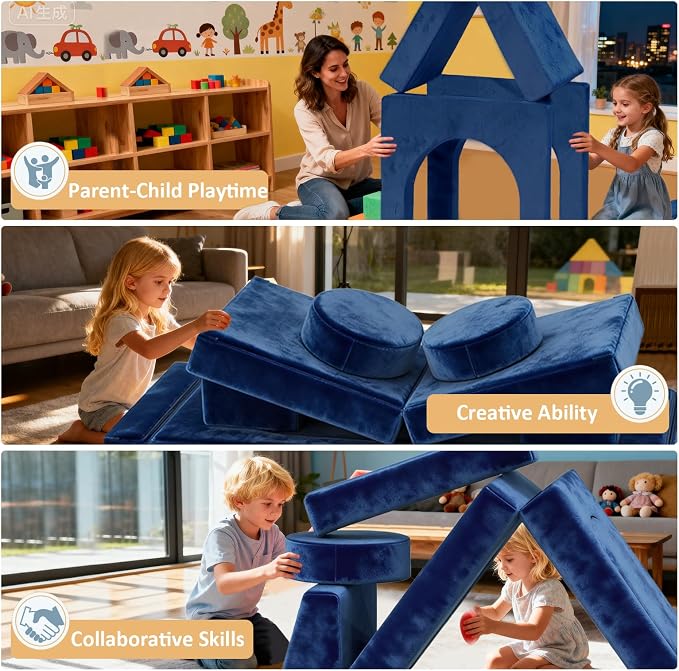 12pcs Modular Kids Play Couch - Image 7