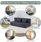 Folding Sofa Bed, 4 in 1 Convertible Sleeper Chair - Image 9