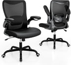 MUXX.STIL Office Chair, PU Leather Ergonomic Desk Chair - Image 8