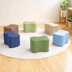 ECR4Kids SoftZone Toddler Modular Stool Seating Set, Classroom Furniture - Image 10
