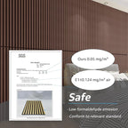 Art3d 4 Pack 47.2 x 23.6in. Wood Slat Acoustic Panels - Image 5