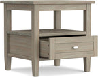 SIMPLIHOME Warm Shaker Solid Wood Transitional-Style 36-inch Wide Coffee Table - Image 6