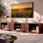 IRONCK TV Stand for 55-80 Inches TVs, Extendable Corner Entertainment Center by IRONCK