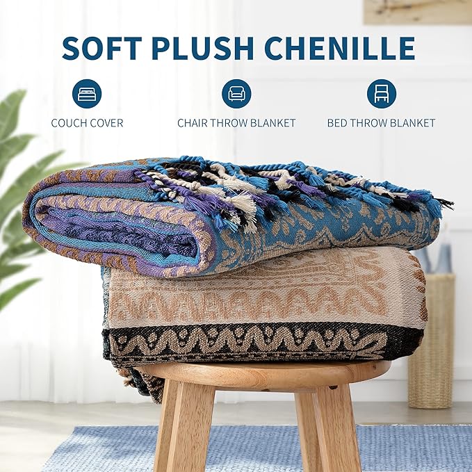 Boho Throw Blanket - Image 8