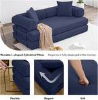 ZEIINPA Convertible Sleeper Sofa Bed - Image 5