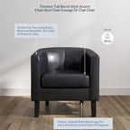 BELLEZE Accent Barrel Chair - Image 4