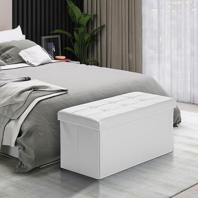 COSYLAND Ottoman Bench with Storage - Image 2