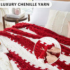 L'AGRATY Chunky Knit Throw Blanket - Image 3