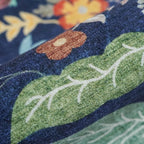 3x10 Long Hallway Runner Rug: Washable Wide 10ft Floral Low-Pile Carpet - Image 8