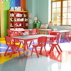 Flash Furniture Emmy Adjustable Classroom Activity Table - Image 2