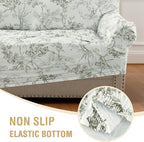 H.VERSAILTEX Printed Chair Slip Cover Floral Pattern Sofa Cover Soft - Image 7