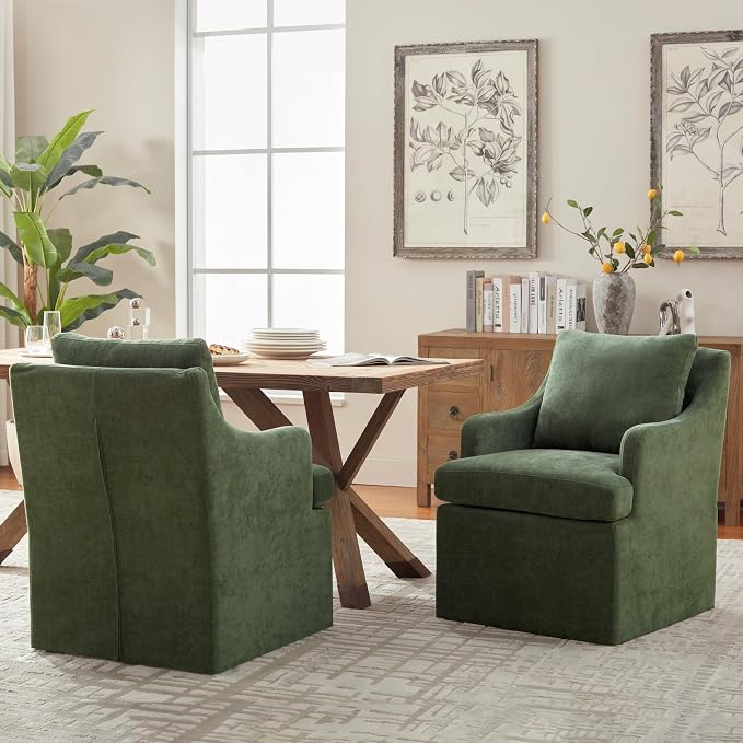 VKNOW Upholstered Dining Chairs, Dinner Chairs Modern Kitchen Chairs - Image 3