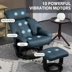HOMCOM Massage Recliner Chair - Image 4
