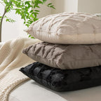 Set of 2 Soft Moroccan Throw Pillow Covers 20x20 Inch Plush Boho Decorative - Image 7