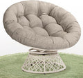 Bme 40" Ergonomic Wicker Papasan Chair by Bme