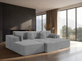108" Cloud Sectional Couch, Comfort Sleep Sofa by VYUXWO