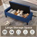50" W Storage Ottoman Bench - Image 3