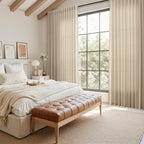 Taupe Burlywood Curtains 90 Inches Long - Image 8