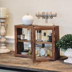 MOOCA Wood and Glass Display Case - Image 7
