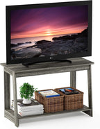 Furinno BEGINNING TV Stand, 2-Tier Rectangular Entertainment Center by Furinno-FitsYourSpaceFitsYourBudget