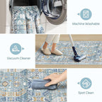 Madane Washable Runner Rugs 2x12 Long - Image 5