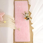 Chicrug Soft Runner Rugs for Bedroom Living Room Plush Fluffy Rug 2x8 | Shag - Image 4