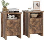 YESHOMY Farmhouse Modern Nightstands by SearchallYESHOMY