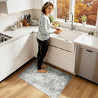 RELEANY Washable 2'x3' Abstract Area Rug - Image 2