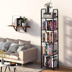Bookshelf Storage Shelf Bookcase Freestanding Storage Stand - Image 5