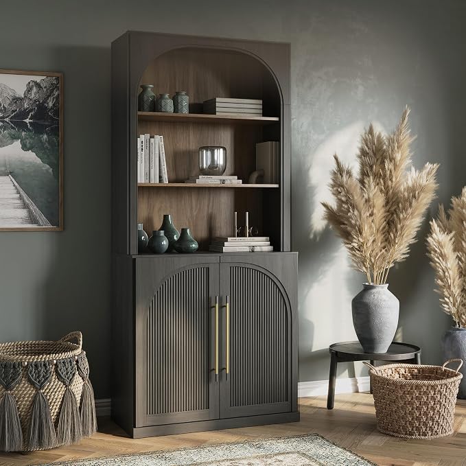 BELLEZE 72" Tall Storage Cabinet by BELLEZE