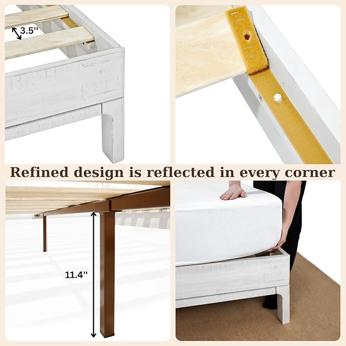 Bme Vivian 14 Inch Deluxe Bed Frame - Image 6