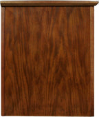 Leick Home 82360 Solid Wood Mission Oak Four Door TV Stand - Image 3