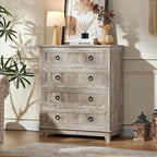 Joaxswe Farmhouse 4 Drawer Dresser by Joaxswe