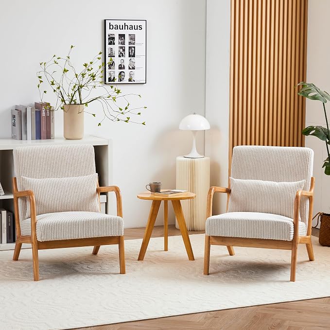 Mid-Century Modern Accent Chair, Reading Armchair - Image 8