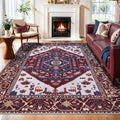 SERISSA 6x9 Washable Non Slip Boho Area Rug by SERISSAHomeDecorCollection