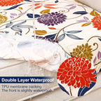 Smiry Waterproof Patio Cushion Covers, Stretch Outdoor Furniture Covers | Couch - Image 2