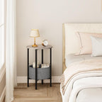 Vagusicc Round Side Table End Table - Image 5