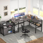 Unikito Reversible L Shaped Desk - Image 8