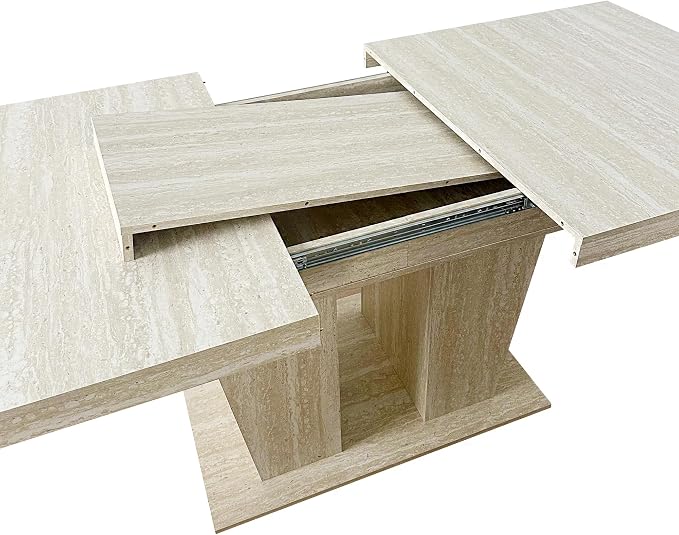Henf 7 Pieces Extendable Dining Table Set - Image 9