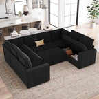 Belffin Modular Sectional Sleeper Sofa Bed - Image 3