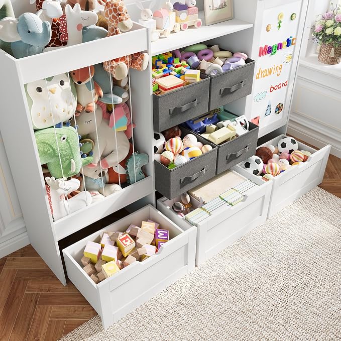 61" W Kids Toy Storage Organizer - Image 5