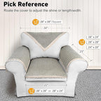 Velvet Couch Arm Covers - Image 2