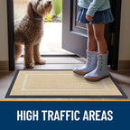 OLANLY Front Door Mat Outside 59x30, All-Season Heavy-Duty Rubber Doormat | - Image 7