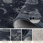 Vacuum-Friendly, 6x9 Washable Area Rug - Image 4