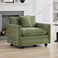 WUTUTUEE 41'' Modern Chenille Oversized Chair, Upholstered Accent Living Room by WUTUTUEE