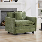 WUTUTUEE 41'' Modern Chenille Oversized Chair, Upholstered Accent Living Room by WUTUTUEE