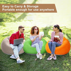 Realspring 6 9 12 Pcs Inflatable Bean Bag Chairs - Image 5