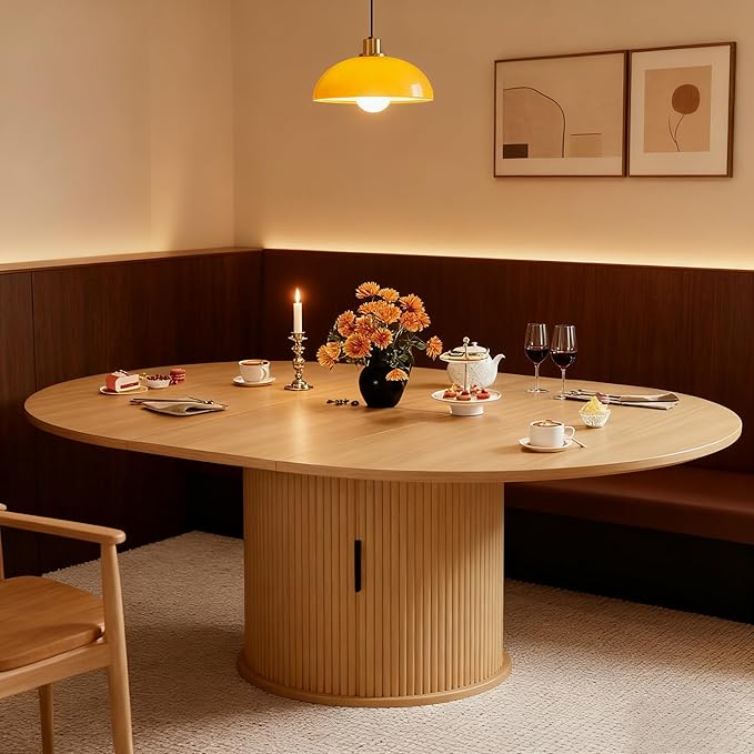 Wildhome Extendable Round Dining Table by WildhomeYourHomeFurnishingSolution