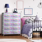 Sorbus Kids Dresser with 10 Drawers - Image 2