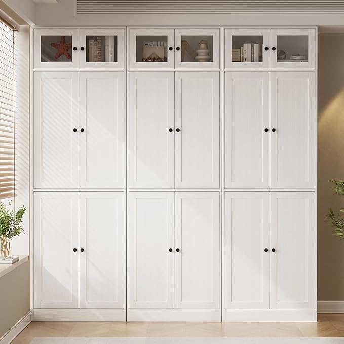 TUSY 85.5" Modern Tall Bookcase - Image 3